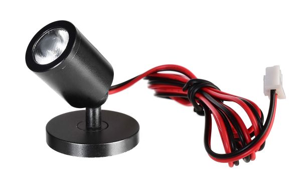Deko-Light 688025 Vitrinenleuchte, Herculis magnetic, 1 W, 3000 K, Schwarz, Stromkonstant, 3 V/DC,