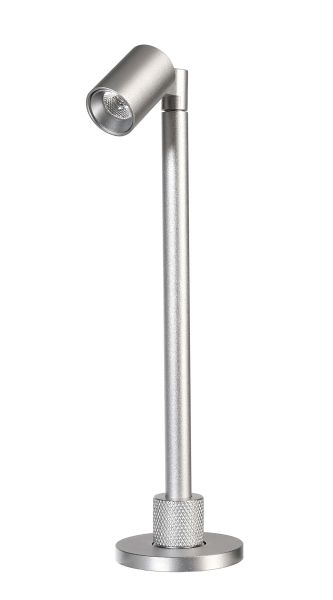 Deko-Light 688030 Vitrinenleuchte, Herculis Small 150 mm, 1 W, 3000 K, Silber, Stromkonstant, 3 V/