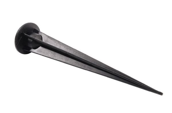 Deko-Light 700229 Mechanisches Montagezubehör, Erdspieß mit Gewindebuchse M6, 160x43mm, Länge: 160