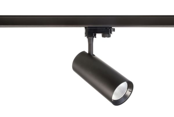 Deko-Light 707102 3-Phasen-Spot, Horus, 20 W, 3000 K, Schwarz, 220-240 V/AC, 50 / 60 Hz, IP 20