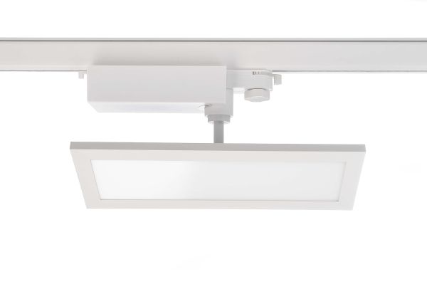 Deko-Light 707134 3-Phasenleuchte, Panel Track Light, 20 W, 3000 K, Weiß, 110-240 V/AC, 50 / 60 Hz