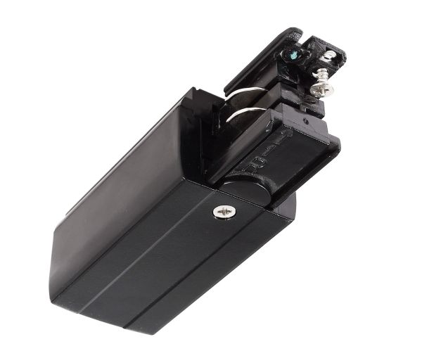 Deko-Light 710014 3-Phasen Schienensystem, D Line elektrischer Einspeiser rechts, Graphits