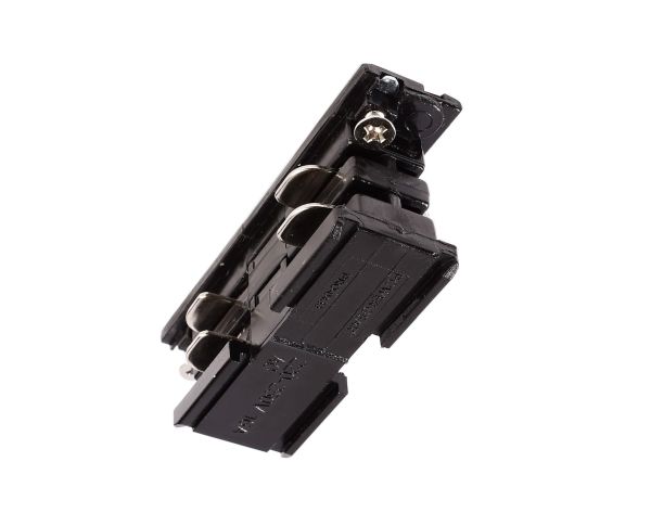 Deko-Light 710017 3-Phasen Schienensystem, D Line elektrischer Verbinder, Graphitschwarz RAL 9011,