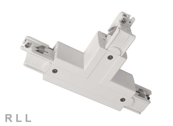 Deko-Light 710027 3-Phasen Schienensystem, D Line T-Verbinder links-links-rechts mit Wechselmech.,