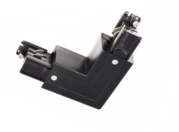 Deko-Light 710038 3-Phasen Schienensystem, D Line 90°-Verbinder links-rechts mit Wechselmechanik,