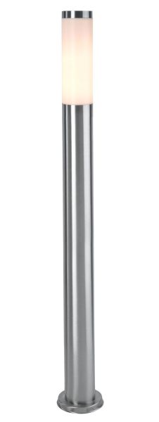 Deko-Light 730007 Pollerleuchte, Nova 1100 mm, 1x max. 40 W E27, Silber, 220-240 V/AC, 50 / 60 Hz,