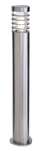 Deko-Light 730009 Pollerleuchte, Estada 1000 mm, 1x max. 11 W E27, Silber, 220-240 V/AC, 50 / 60 H