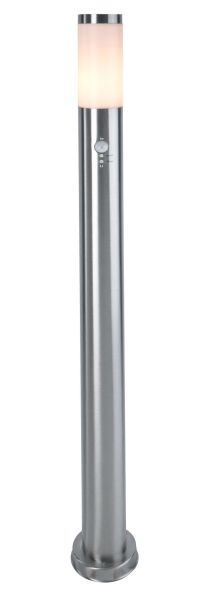 Deko-Light 730032 Pollerleuchte, Nova Motion 1100 mm, 1x max. 40 W E27, Silber, 220-240 V/AC, 50 /