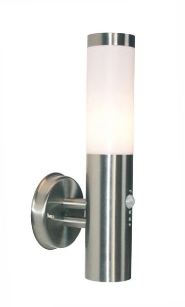 Deko-Light 730034 Wandaufbauleuchte, Nova II Motion, 1x max. 40 W E27, Silber, 220-240 V/AC, 50 /