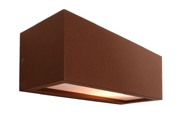 Deko-Light 730331 Wandaufbauleuchte, Rilongo B Up and Down, 1x max. 18 W E27, Braun, 220-240 V/AC,