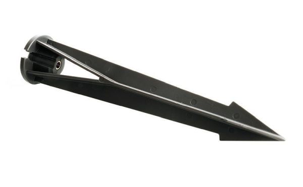 Deko-Light 730349 Mechanisches Montagezubehör, Erdspieß mit Gewindebuchse M6, 210x45mm, Länge: 210