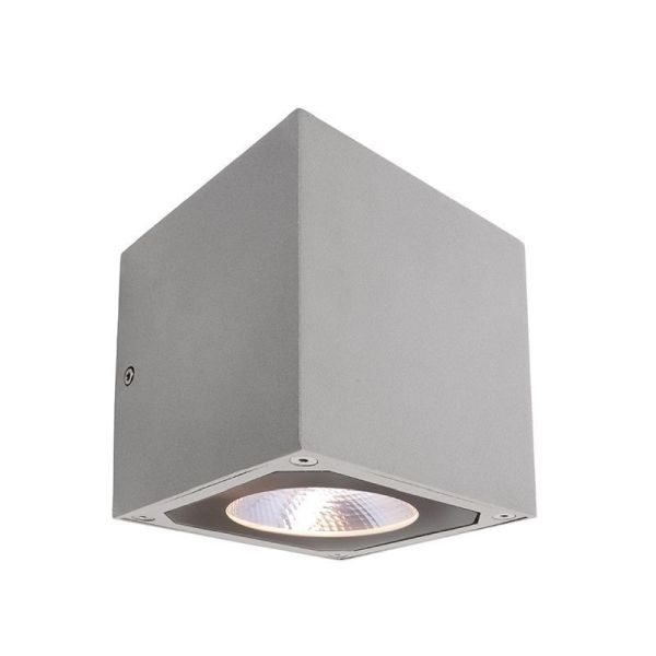Deko-Light 731019 Wandaufbauleuchte, Cubodo II Double, 16 W, 3000 K, Silber, 220-240 V/AC, 50 / 60