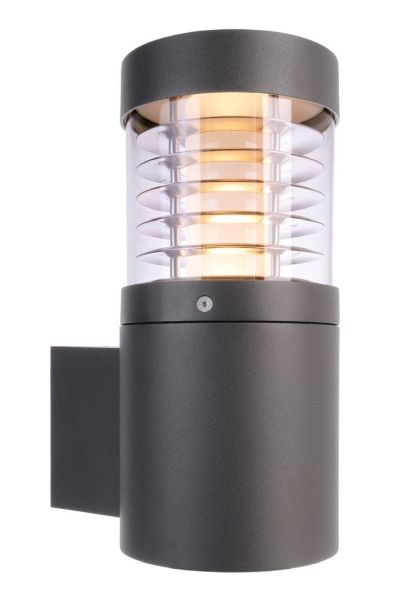Deko-Light 731031 Wandaufbauleuchte, Ortis, 16 W, 3000 K, Grau, 220-240 V/AC, 50 / 60 Hz, IP 54