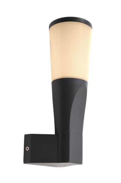 Deko-Light 731083 Wandaufbauleuchte, Bessma IV, 9,6 W, 3000 K, Grau, 100-240 V/AC, 50 / 60 Hz, IP