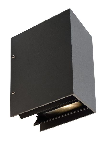 Deko-Light 731099 Wandaufbauleuchte, Arcturus I, 6 W, 3000 K, Grau, 220-240 V/AC, 50 / 60 Hz, IP 5