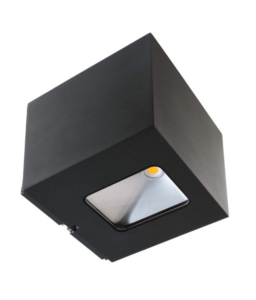 Deko-Light 731127 Wandaufbauleuchte, Jabbah Up and Down, 25 W, 3000 K, Grau, 220-240 V/AC, 50 / 60