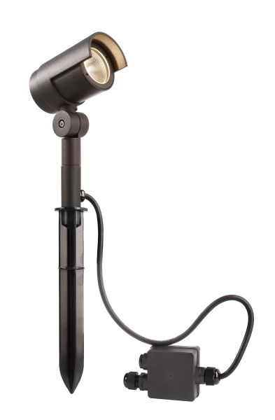 Deko-Light 732094 Fluter, Keid II, 10 W, 3000 K, Grau, 220-240 V/AC, 50 / 60 Hz, IP 65