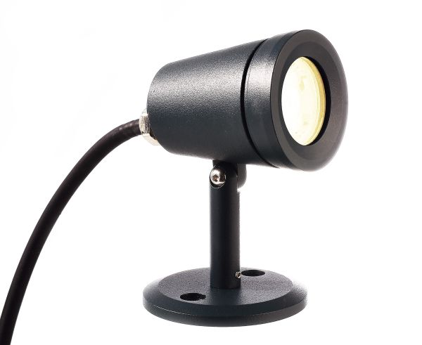 Deko-Light 732134 Fluter, Colt COB, 3,2 W, RGB/2700 K, Schwarz, Spannungskonstant, 24 V/DC, IP 65