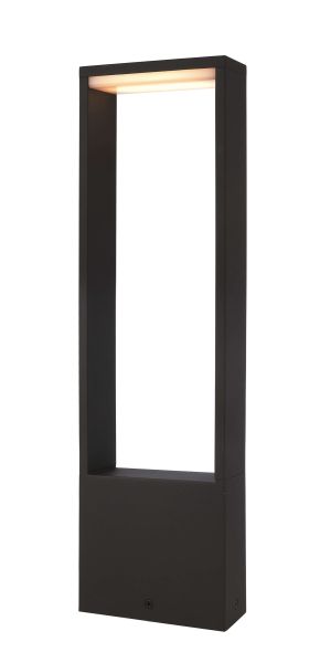 Deko-Light 733040 Pollerleuchte, Cata IV 500 mm, 4 W, 3000 K, dunkelgrau, 100-240 V/AC, 50 / 60 Hz