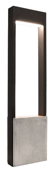 Deko-Light 733044 Pollerleuchte, Chertan 600 mm, 13 mm, 3000 K, Grau, 100-277 V/AC, 50 / 60 Hz, IP