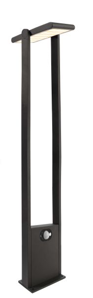 Deko-Light 733046 Solaraufbauleuchte, Solar Premium Motion I 1000 mm, 1,6 W, 3200 K, Grau, Spannun