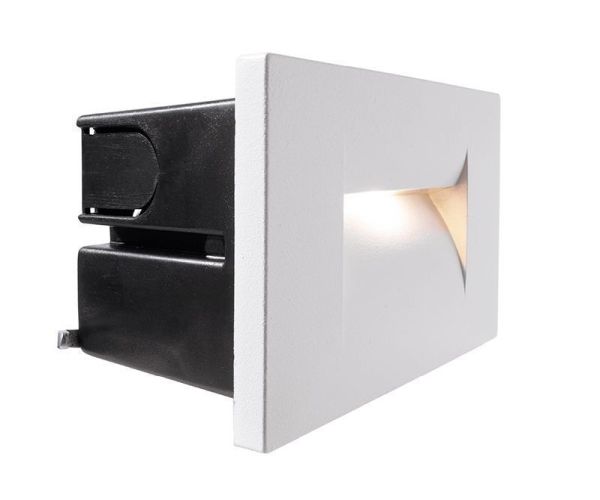 Deko-Light 763005 Wandeinbauleuchte, Yvette I, 5 W, 3000 K, Weiß, 220-240 V/AC, 50 / 60 Hz, IP 65