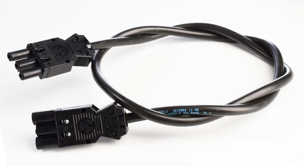 Wieland 800106 Elektrisches Montagezubehör, GST18i3 Verlängerungsleitung 1m, Länge: 100