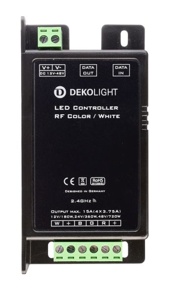 Deko-Light 843067 , Niedervolt RF Dimmer (CV, DC), RF Color + White, Spannungskonstant,
