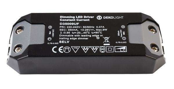 Deko-Light 862202 , Netzgerät (CC, DC) dimmbar, BASIC, DIM, CC, D35009UF/9W, Stromkonsta