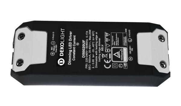 Deko-Light 862205 , Netzgerät (CC, DC) dimmbar, BASIC, DIM, CC, D50020UF/20W, Stromkonst