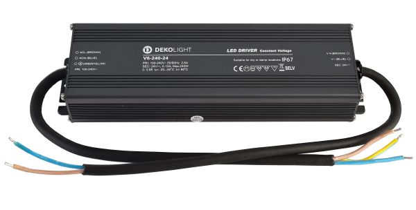 Deko-Light 872089 , Netzgerät (CV, DC), IP, CV, V6-240-24, Spannungskonstant, 240.0 W, 1
