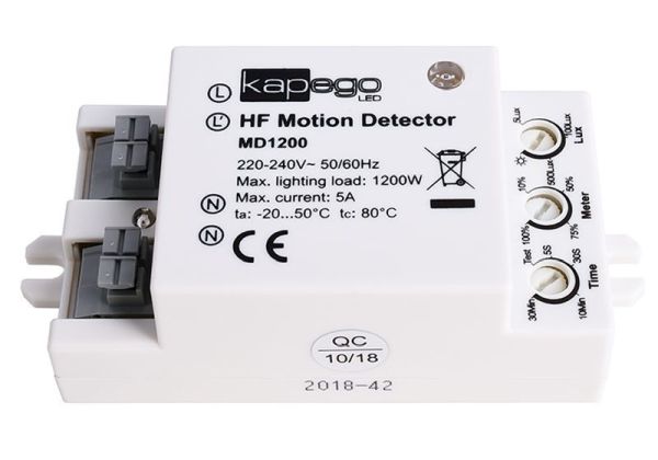 Deko-Light 930036 Elektrisches Montagezubehör, Bewegungssensor MD1200, Länge: 75 mm, Breite: 42 mm