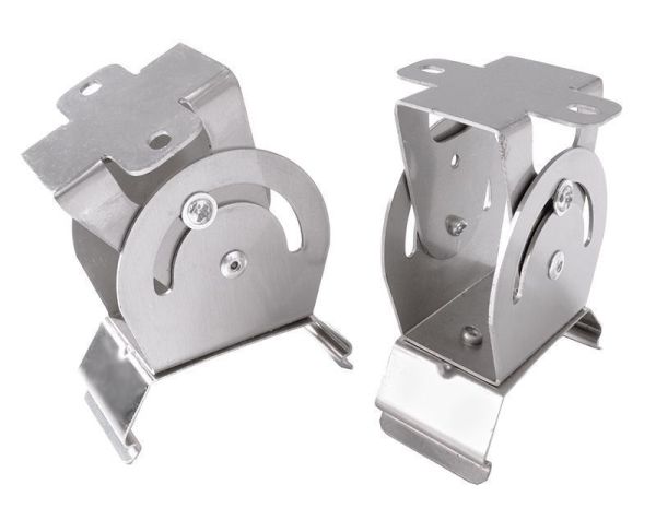 Deko-Light 930072 Mechanisches Systemzubehör, Aufbaumontagehalter für Leuchte Tri Proof 2 Stk.