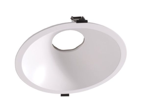 Deko-Light 930090 Mechanisches Systemzubehör, 230 mm Einbauring für Modular System COB, Höhe: 80 m