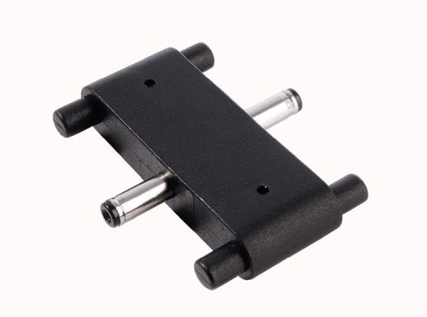 Deko-Light 930160 Mechanisches Systemzubehör, Verbinder Mia gerade, schwarz, Länge: 13.6 mm, Breit