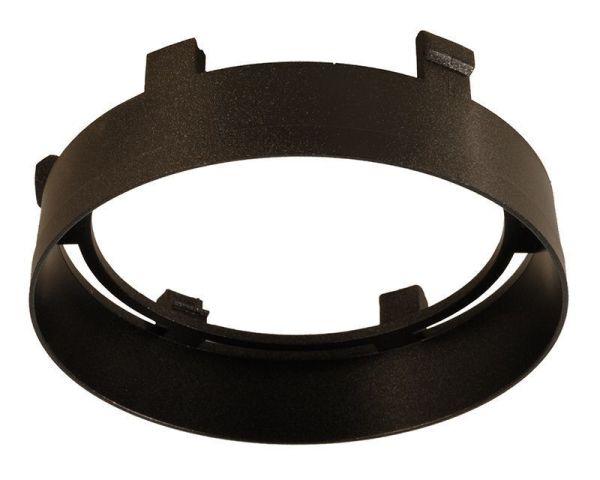 Deko-Light 930316 Mechanisches Systemzubehör, Reflektor Ring Schwarz für Serie Nihal, Höhe: 27 mm,