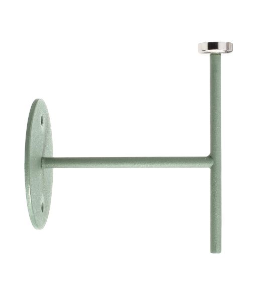 Deko-Light 930624 Mechanisches Systemzubehör, Wandhalter für Magnetleuchte Miram Grün, Breite: 85