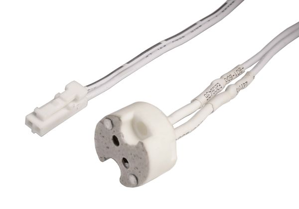 Deko-Light 940067 Elektrisches Montagezubehör, MINI-AMP Adapter MR16/GU5.3 (Fassung-Stecker), 12V,