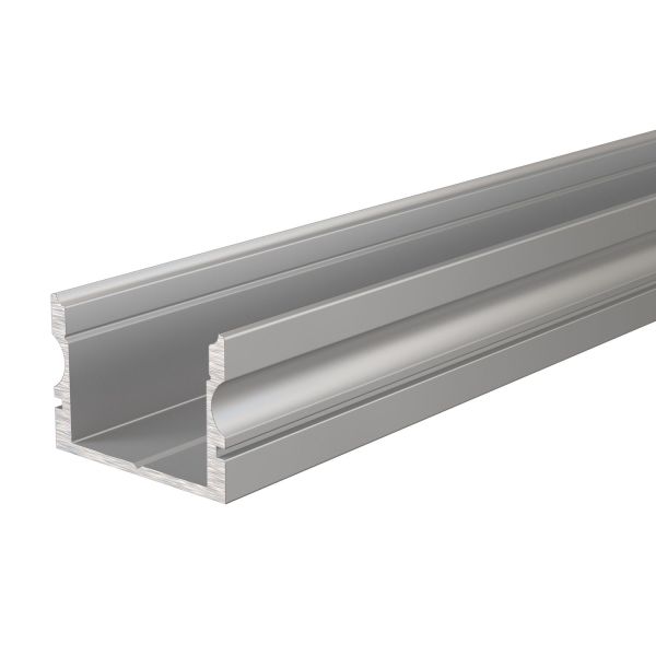 Deko-Light 970160 Profil, U-Profil hoch AU-02-15, 1m, Silber, Aluminium, Matt, Eloxiert, Länge: 10