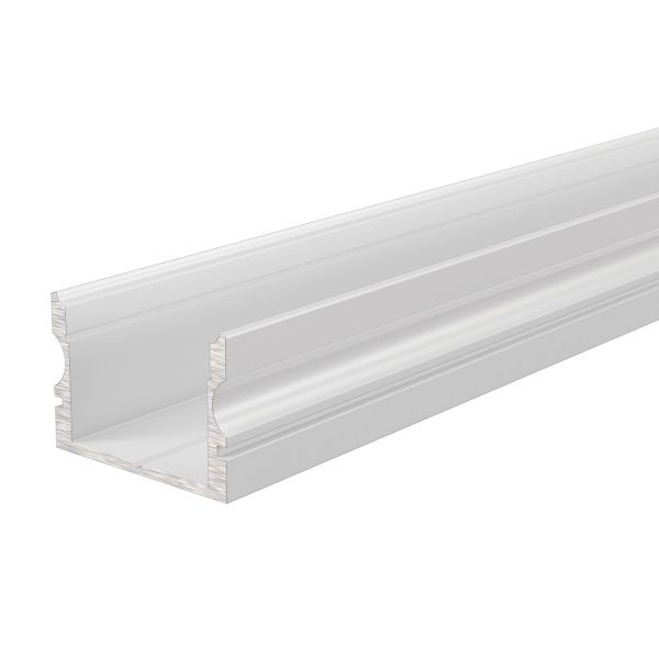 Deko-Light 970165 Profil, U-Profil hoch AU-02-15, 2m, Weiß, Aluminium, Matt, Pulverbeschichtet, Lä