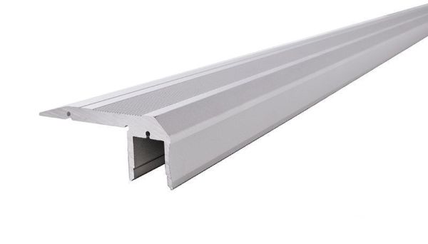 Deko-Light 970523 Profil, Treppenstufen-Profil AL-02-10, 2m, Silber, Aluminium, Matt, Eloxiert, Lä