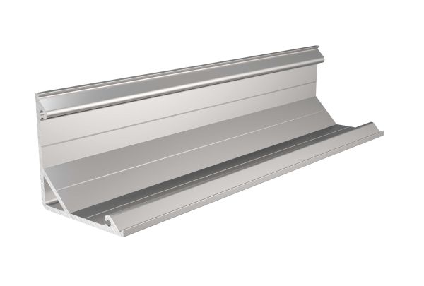 Deko-Light 970560 Profil, Eck-Profil AV-05-15, 2m, Silber, Aluminium, Matt, Eloxiert, Länge: 2000