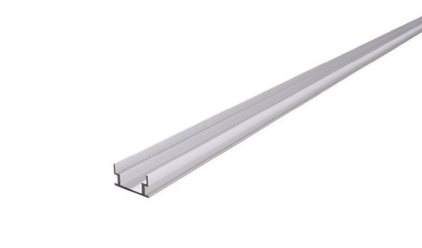 Deko-Light 970723 Profil, IP-Profil, U-flach AU-04-12, 2m, Silber, Aluminium, Matt, Eloxiert, Läng
