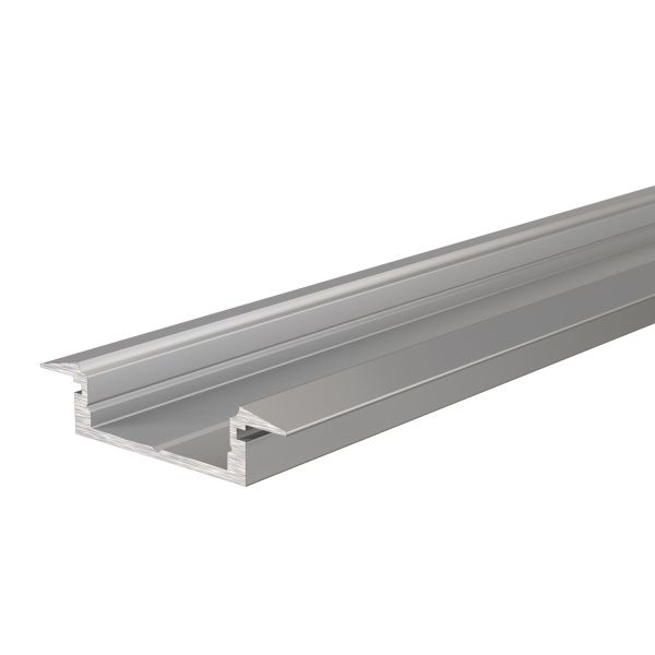 Deko-Light 975061 Profil, T-Profil flach ET-01-15, 2m, Silber, Aluminium, Eloxiert, Länge: 2000 mm