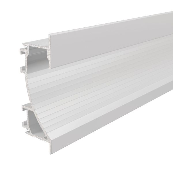 Deko-Light 975495 Profil, Trockenbau-Profil, Wandvoute EL-02-12, 2m, Weiß, Aluminium, Matt, Pulver