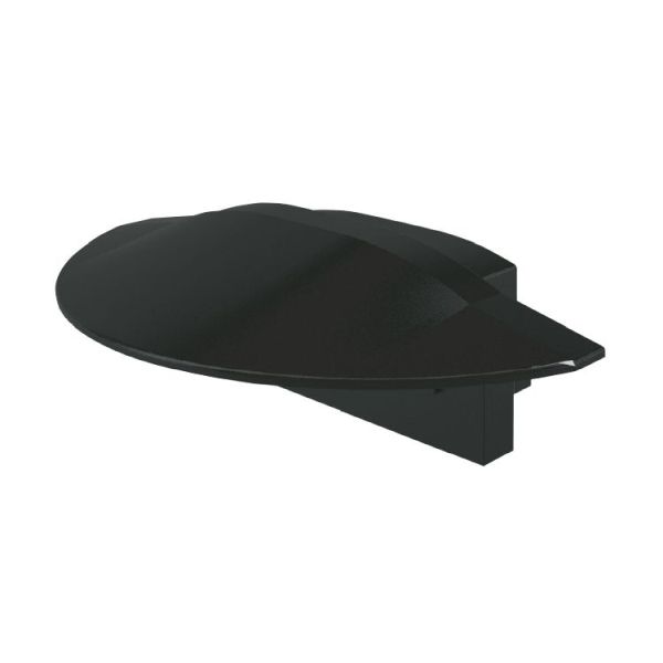 Deko-Light 978612 Profil Endkappe, Endkappe F-ET-01-15 Set 2 Stk, Schwarz, Kunststoff, Länge: 30 m
