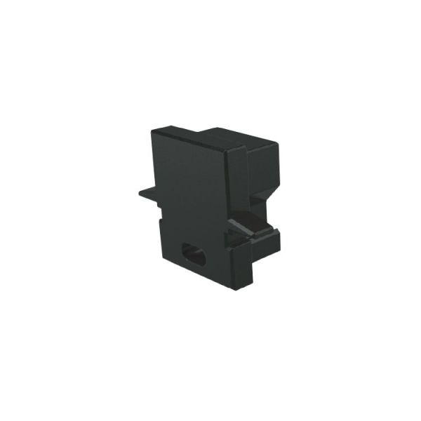 Deko-Light 979182 Profil Endkappe, Endkappe H-ET-01-05 Set 2 Stk, Schwarz, Kunststoff