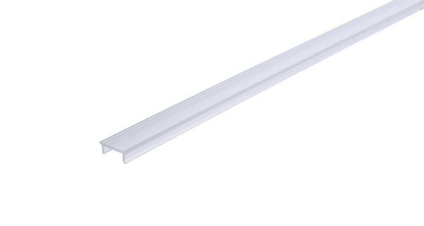 Deko-Light 983002 Profil Abdeckung, Abdeckung P-01-08, 1m, matt, PMMA, Teiltransparent 75% Transmi