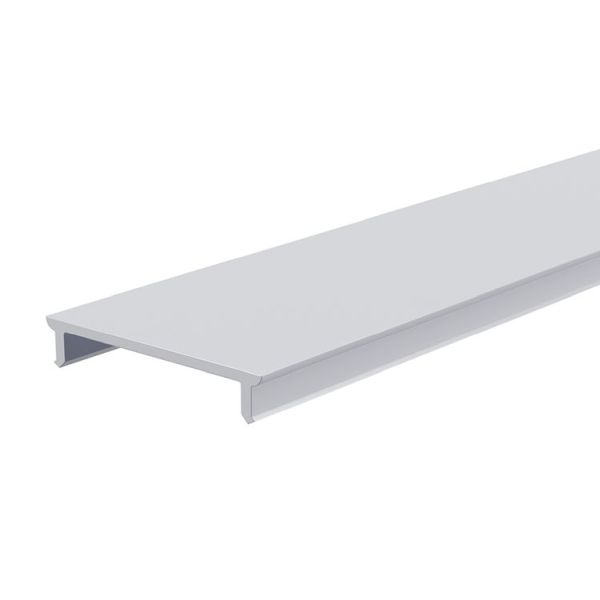Deko-Light 983044 Profil Abdeckung, Abdeckung P-01-20, 1m, milchig, PMMA, Satiniert 40% Transmissi