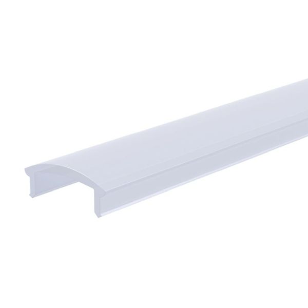 Deko-Light 983524 Profil Abdeckung, Abdeckung F-01-12, 1m, milchig, PMMA, Satiniert 40% Transmissi